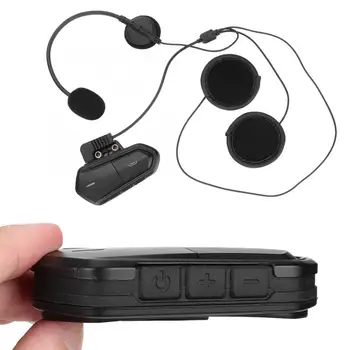 

headphone 2.4GHz Motorcycle Helmet Stereo Wireless Bluetooth Headset Motorbike FM Radio Earphone audifono new