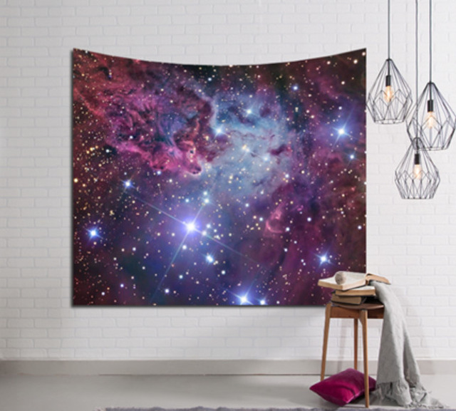 Decoration Home Decor Galaxy Hanging Wall Tapestry Hippie Retro Home Decor Yoga Beach Mat India Decoration Mural Tapiz