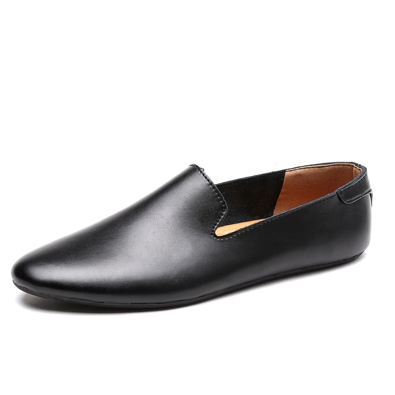 

Quaoar Spring Autumm Casual Loafers Shoes for Men Classics Concise Light Flat Slip On Shoes Fashion Leisure Driving Shoes