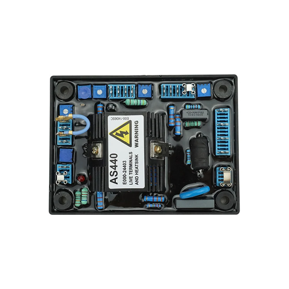 

AVR AS440 Module Genset Accessories Stabilizer Board Controller Automatic Voltage Regulator Replacement Brushless Generator