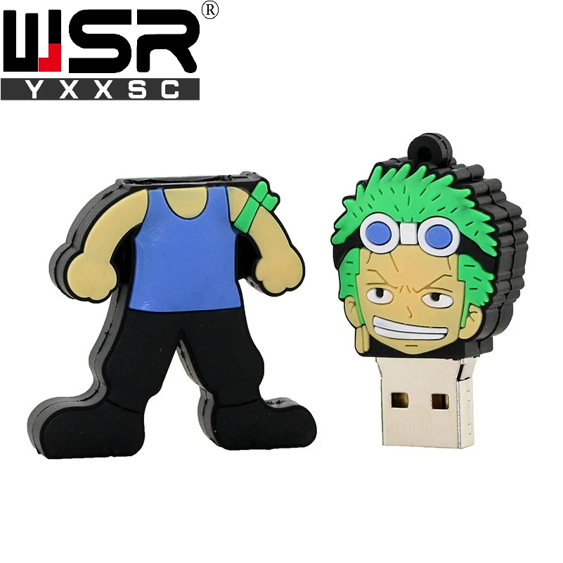 ONE PIECE animated usb2 0 pen drive 32gb 64gb 128gb high capacity cute waterproof usb stick 1 ONE PIECE animated usb2 0 pen drive 32gb 64gb 128gb high capacity cute waterproof usb stick 3