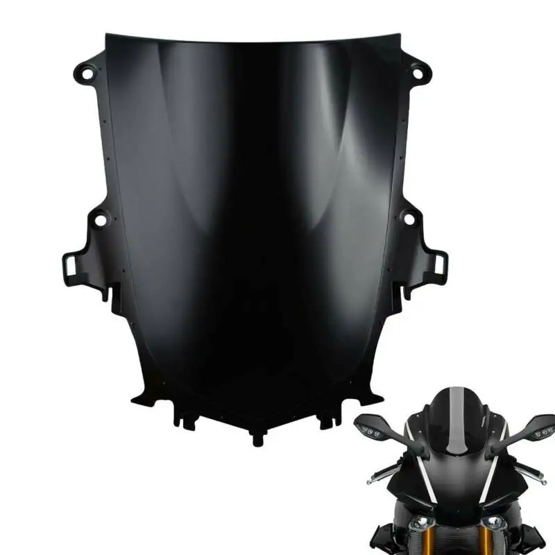 Мотоцикл черный прозрачный ветровое стекло для Yamaha YZF-R1 YZFR1 YZF R1- 17