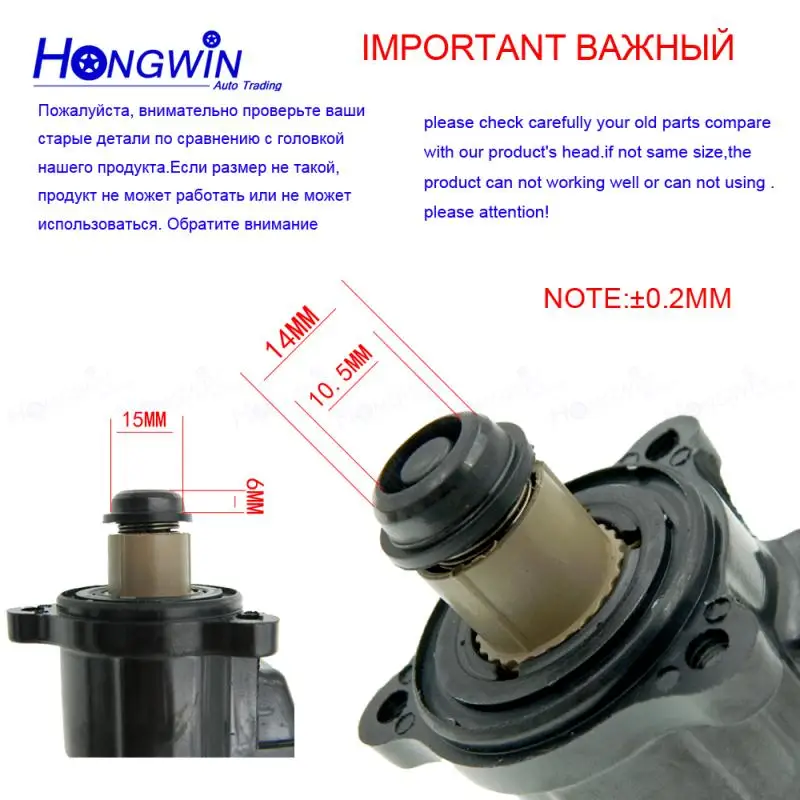 MD628119 Idle Air Control Valve For Mitsubishi montero/Chrysler/Dodge 3.0,3.5L V6 MD628117/MD628174/MD619857/2H1081/2H1203 pneumatic air valve