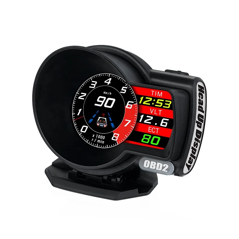 

F8 gps head up display car vehicle security system hud universal digital speedometer