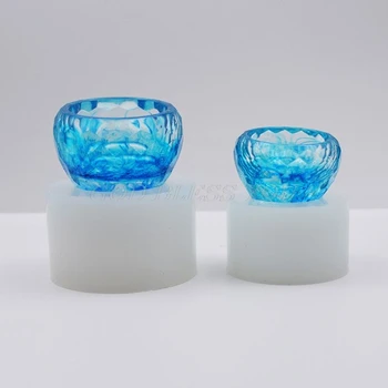 

Crystal Epoxy Resin Mold Bowl Cup Casting Silicone Mould DIY Crafts Handmade Jewelry Making Tools Drop Shipping