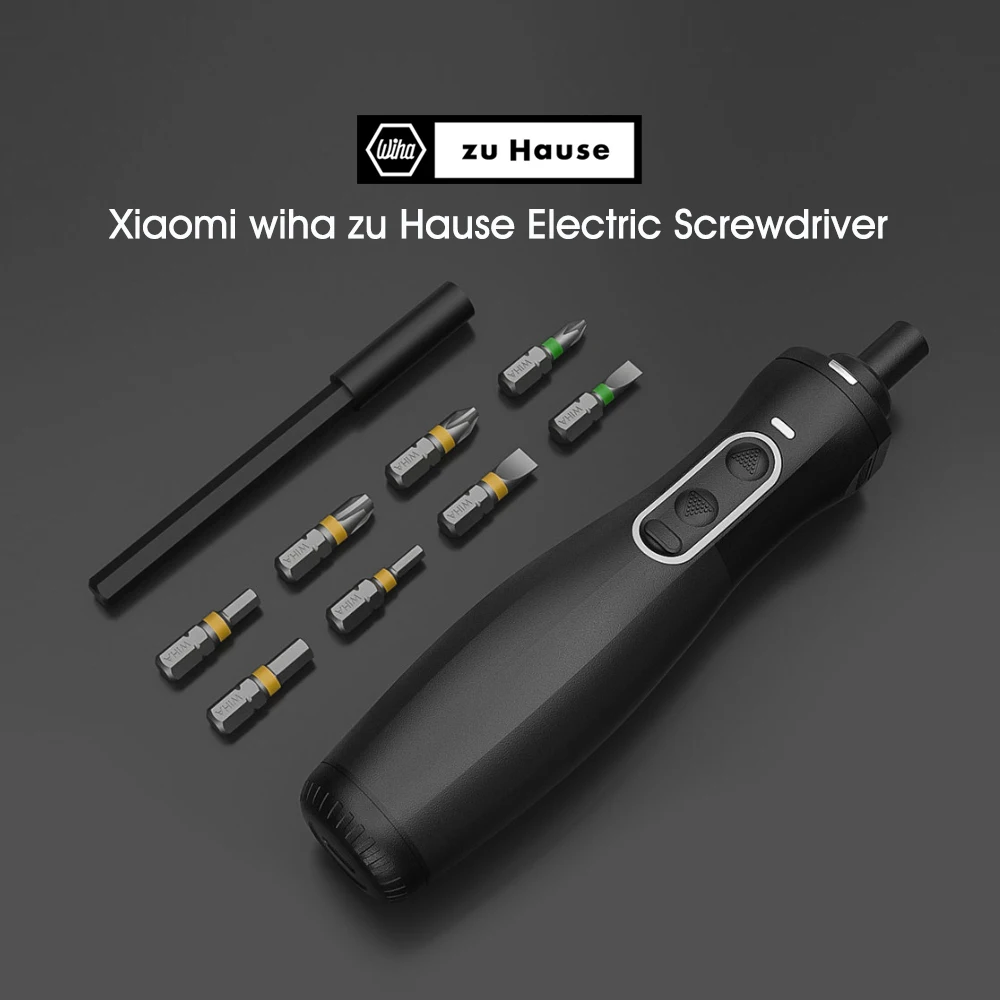Xiaomi Mijia Wiha zu Hause шуруповерт Электрический аккумулятор Аккумуляторный шуруповерт ручное управление для умного дома