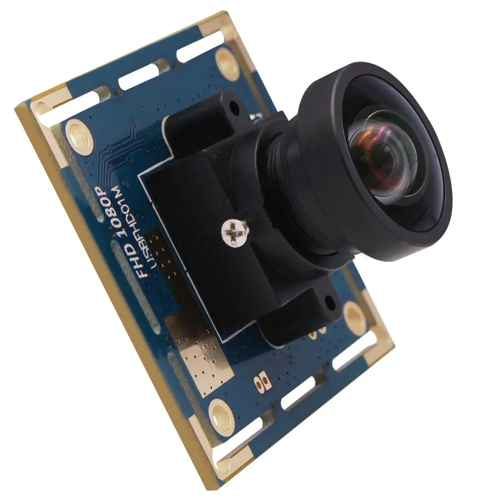 Модуль USB камеры 2MP 1080P Full HD CMOS OV2710 30/60/100fps веб камера с объективом без разводки для