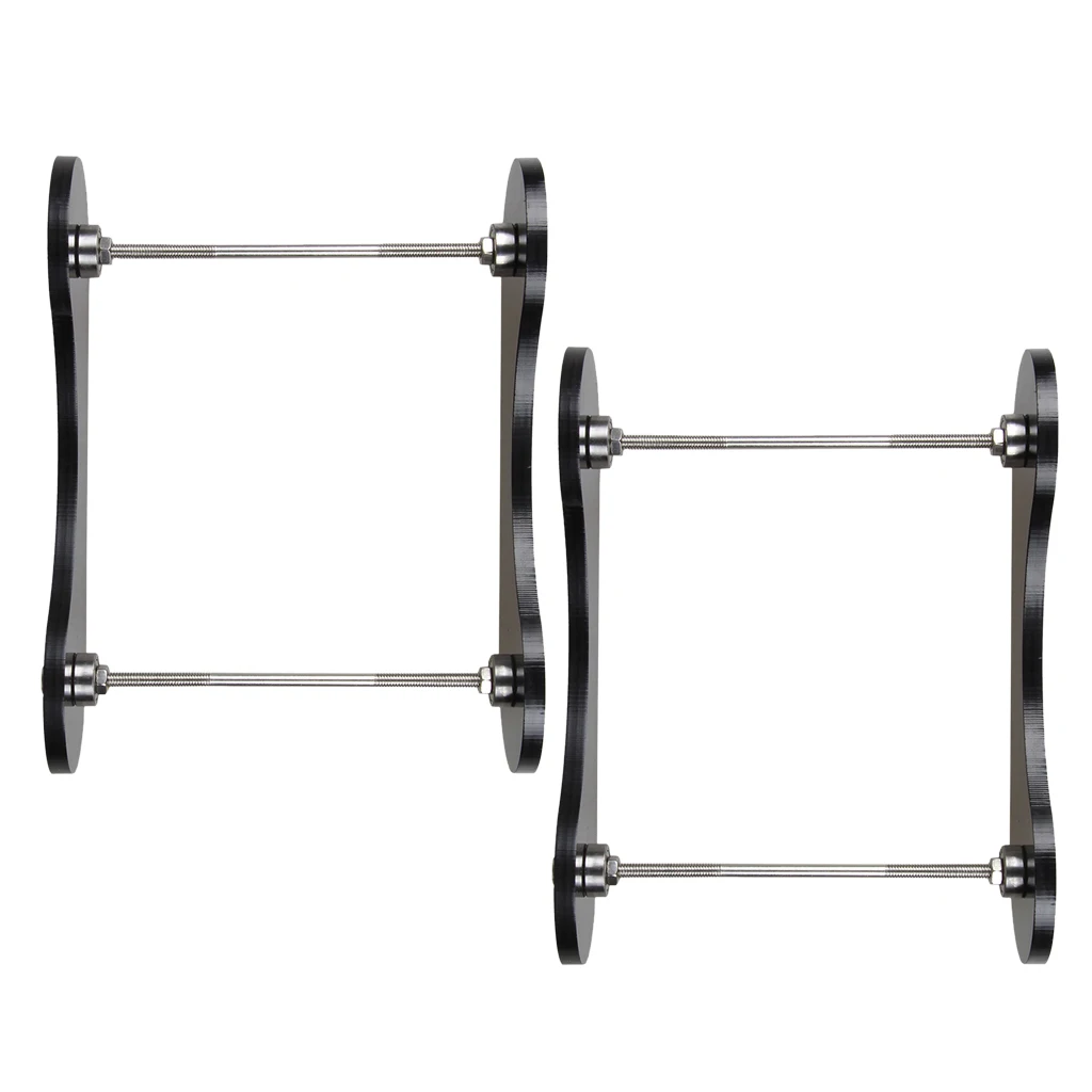 2 Pieces Adjustable Filament Spool Frame Holder Bracket For 3D Printer