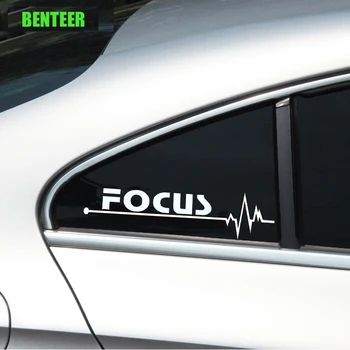 

2pcs car windows sticker for ford focus