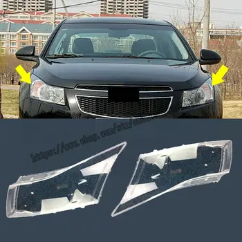 

For Chevrolet CRUZE 2009 2010 2011 2012 2013 2pcs/set High quality Headlight Lens Headlamp Cover