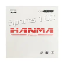 Корейский Hanma speed FX резиновая губка для настольного тенниса/Резина для пинг-понга