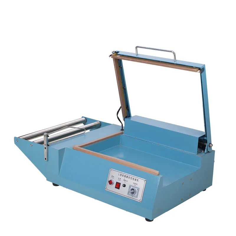 FQL-380 Shrink Film Packaging Sealing and Cutting Machine Electric Shrink Film Plastic Wrap Sealer L Sealing Packing Machine