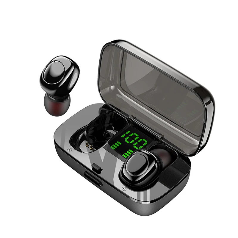 XG23 Bluetooth 5,0 наушники TWS беспроводная гарнитура светодиодный дисплей спортивные водонепроницаемые наушники