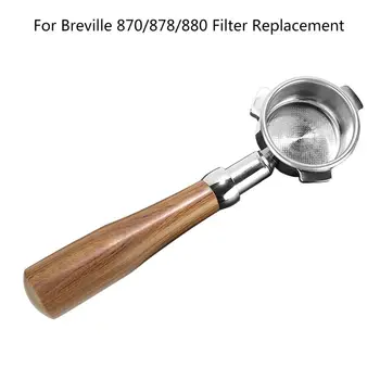 

54mm Coffee Bottomless Portafilter For Breville 870/878/880 Filter Replacement P0RE