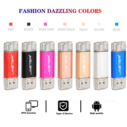 Clé USB 2.0 de type c 3 en 1 pour téléphone intelligent, support à mémoire de 8GB 16GB 32GB 64GB 128GB, disque U avec Logo personnalisé, vente en gros 
