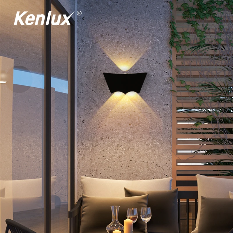 Nuevo Diseno Led Lampara De Pared De Aluminio Para Exteriores Ip65