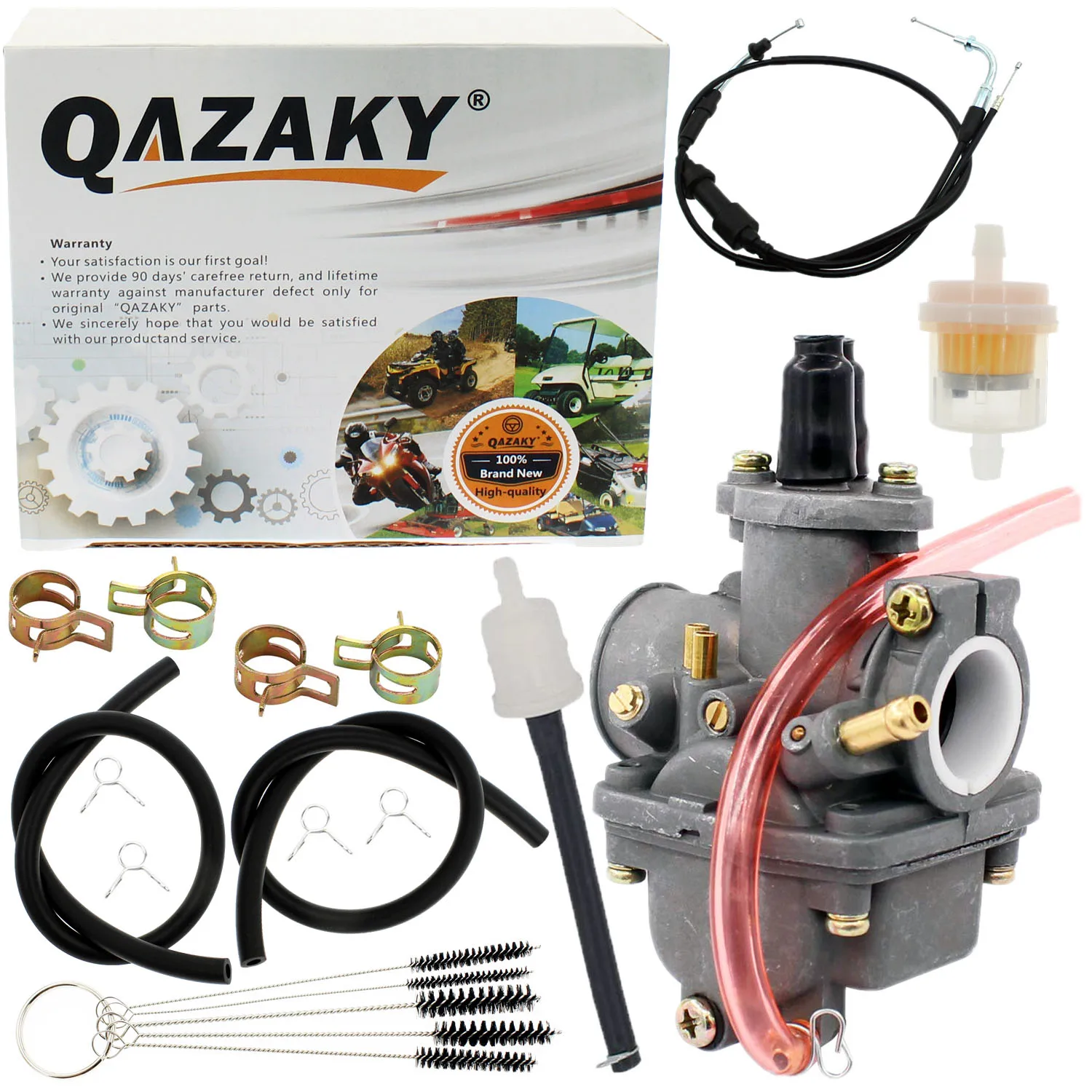 Carburetor Throttle Gas Cable For Yamaha PW 80 PW80 Y-Zinger Big Wheel BW80 Lifan Carb Yzinger 1983-2006 |