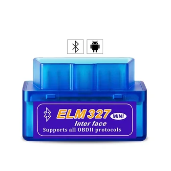 

2019 Bluetooth V1.5/V2.1 Mini Elm327 Obd2 Scanner OBD Car Diagnostic Tool Code Reader for Android Windows Symbian English