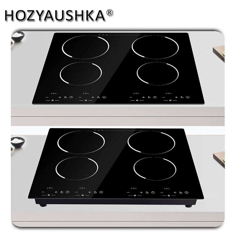 HOZYAUSHKA 4-head high-power induction cooker Desktop embedded dual purpose XM-DX12 / 4T