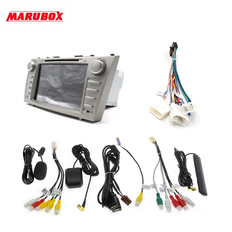 Marubox 8A101PX5 DSP, 64 ГБ 8 ядерный автомобильный мультимедийный плеер для Toyota Camry 2006-2011," ips экран Android 9,0 DVD, gps навигация