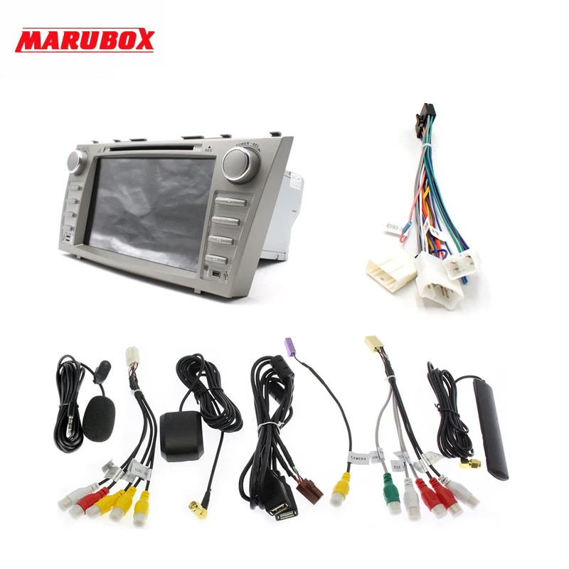 Мультимедийный плеер Marubox 8A101PX5 DSP 64 ГБ 8 ядер для Toyota Camry 2006 2011 &quotIPS экран Android 9 0 DVD GPS