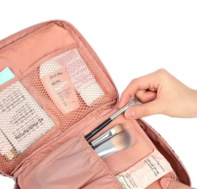 Nieuwe Rits Man Vrouwen макияж tas Cosmetische tas beauty чехол для макияжа Органайзер набор туалетных принадлежностей Opslag Reizen Wassen pouch