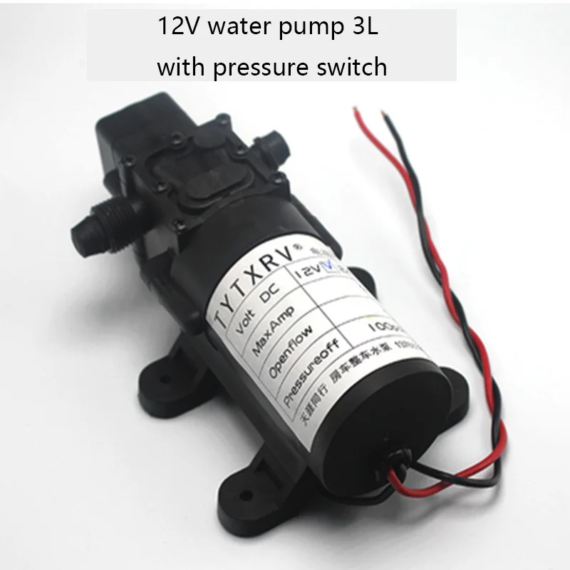 12V Wasser Selbst Pumpe Wasser Membran Pumpe RV Marine Wasserpumpe -  AliExpress