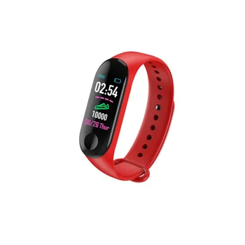 

100pcs Smart Wristband fitness tracker Watch Health Heart rate band Blood Pressure Waterproof Smart Bracelet for Men Women