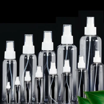 

1Pc Transparent Empty Spray Bottles 30ml/50ml/100ml Plastic Mini Refillable Container Empty Cosmetic Containers
