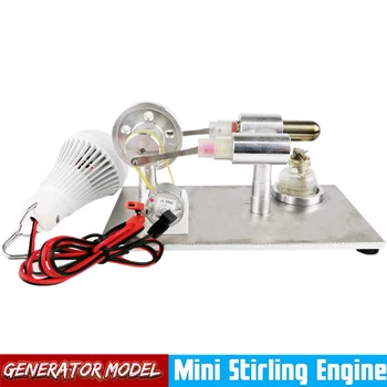 

Stirling Engine Balance Engine Motor Model Heat Steam Education Diy Model Craft Discovery Alternator School Supplies Accessories