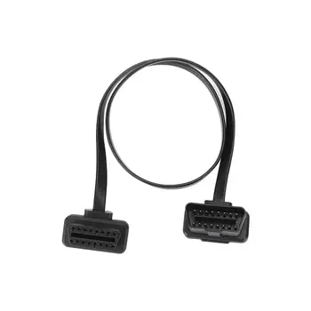 

60CM OBD 2 II OBDII OBD2 16 PIN Male to Female ELM327 Diagnostic Extension Cable Wire Connector Adapter
