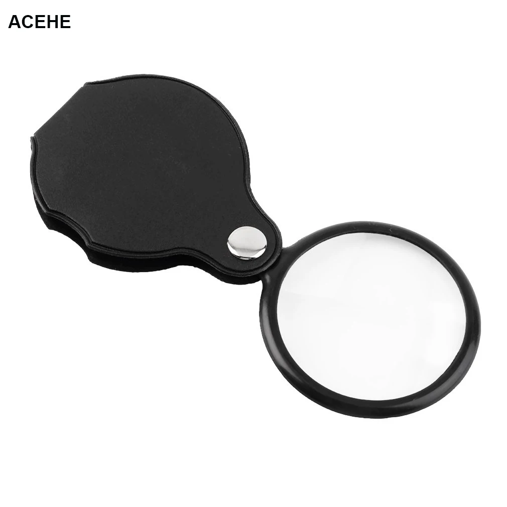 

ACEHE Mini 5X 45mm Folding Jewelry Magnifier High-definition Magnifying Eye Glass Optical Loupe With Excellent Clarity Dropship