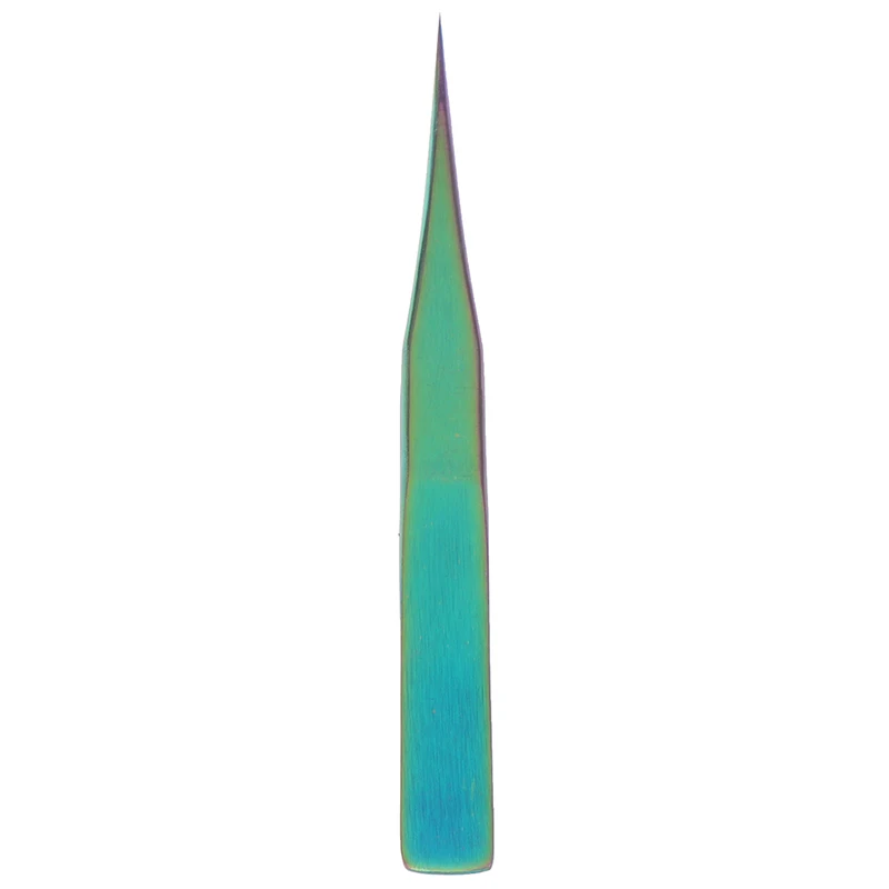 1pc Precision Industrial Tweezers Anti-static Straight Tip Stainless Forceps Phone Repair Hand Tools