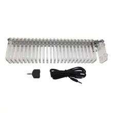 KS25 Sound Control VU Meter Crystal Sound Column Audio Level Meter LED Music Spectrum DIY Kits VU Tower For Home Theater