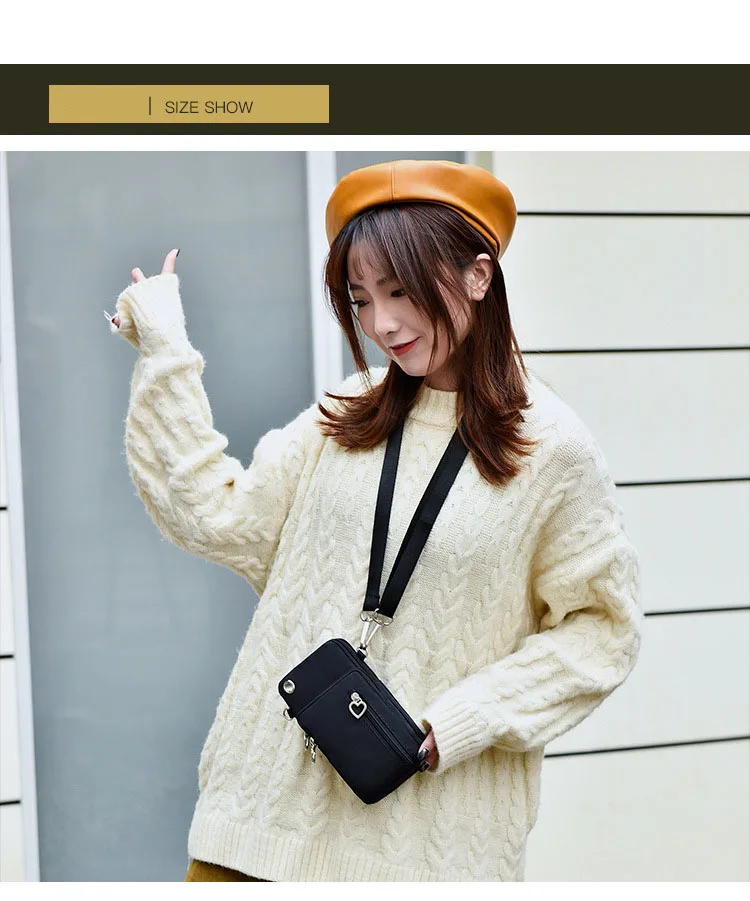 Universal Mobile Phone Bag For Samsung/iPhone/Huawei/HTC/LG Case Wallet Outdoor Sport Arm Purse Shoulder Bag Women Phone Pouch