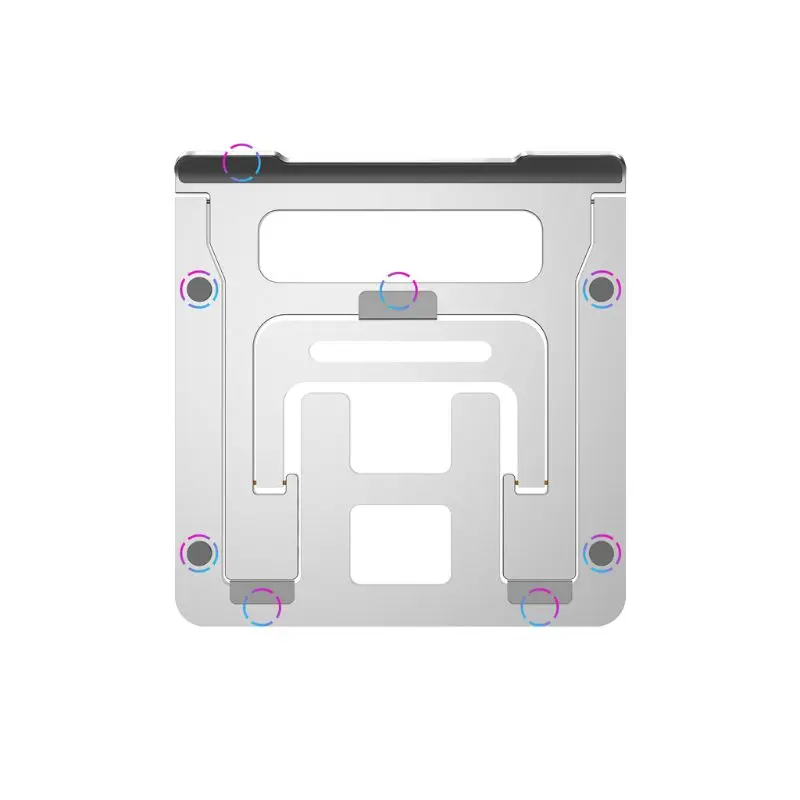 Алюминиевая Подставка для ноутбука Регулируемый угол складной держатель для ноутбука планшета ПК