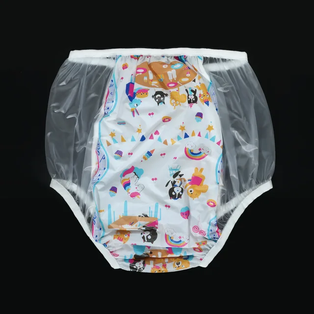 Blue PVC ABDL Reusable Diapers For Adults And Babies DDLG Adult  Incontinence Panties With Plastic Pants And W Pacifie Design 231020 From  Bao04, $15.33