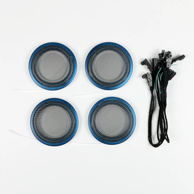 2/8 farben LED Umgebungs Licht Für BMW 3 4 Serie M3 M4 F30 F31 F34 F35 F80  F32 F33 F36 dekorative Hornspeaker Abdeckung Lampe - AliExpress