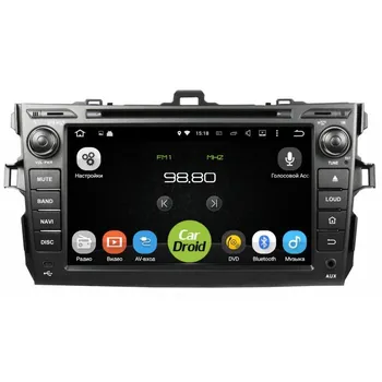 

Native reciever roximo cardroid rd-1104 for Toyota Corolla E150 (Android 9.0) DSP (+ rear view camera as a gift!)