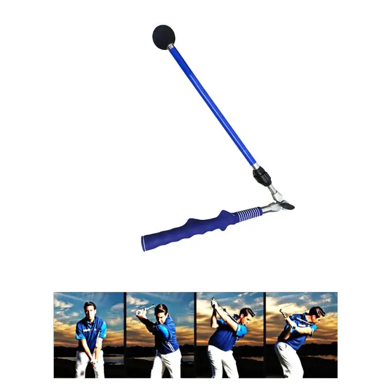 

Correct Hand Position Golf Swing Exerciser Training Golfer Tool Outdoor Coaching Practice Stretch in Aid Device Pre Post