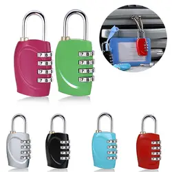4 Dial Digit Password Lock Combination Suitcase Luggage Metal Code Password Locks Padlock Travel Safe Anti-Theft Cijfersloten