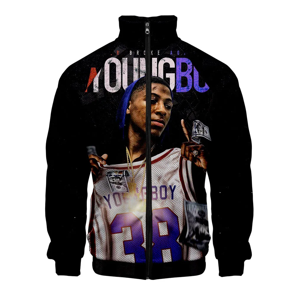 Unisex Fashion 3D Print NBA YoungBoy Hoodie Sweatshirt-FFFort