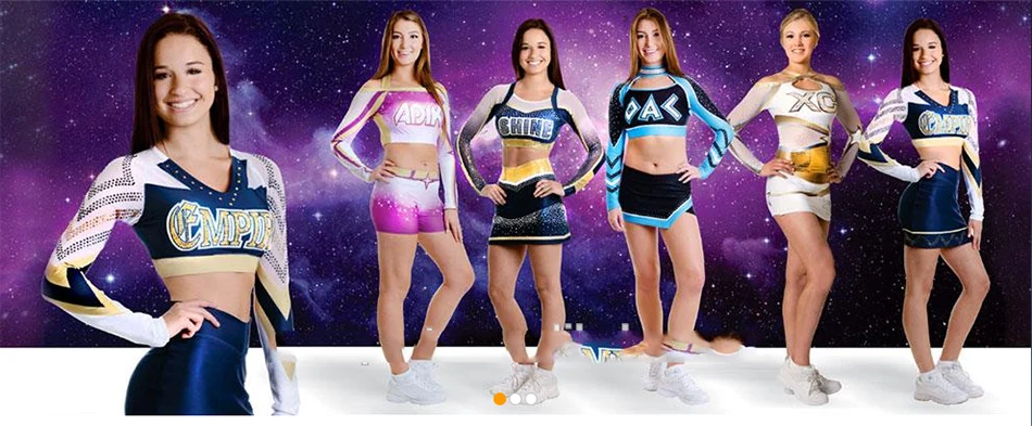 Description Picture 2 of itemCheerleader Uniform Costume, Sport Outfit, Custom Size
