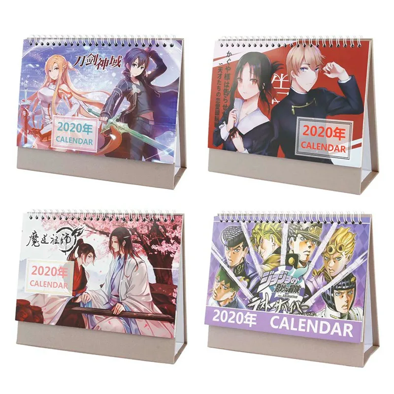 Аниме MoDaoZuShi Kaguya-sama: Love Is War Sword Art онлайн Настольный календарь ежедневный планировщик