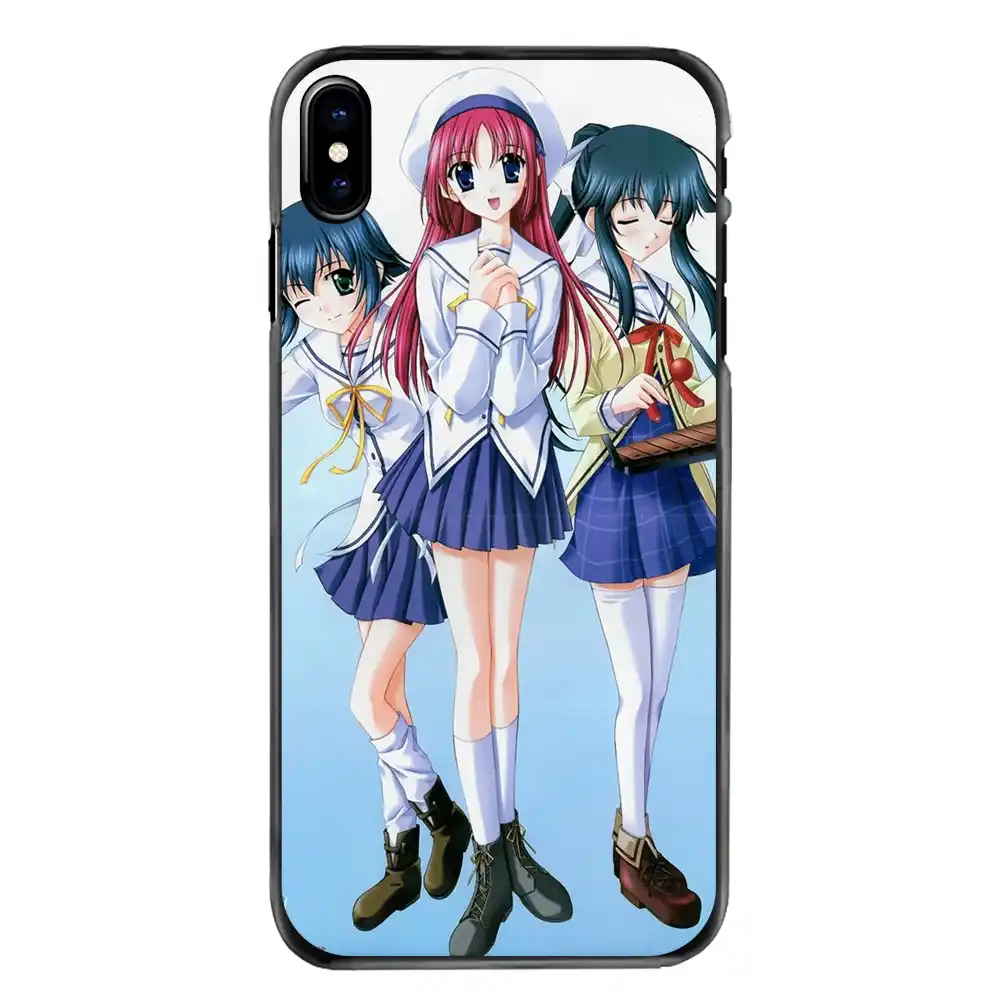 ダ カーポ場合アニメデスクトップの壁紙アクセサリーシェルケース Iphone 11 プロ Ipod タッチ 4 4s 5 5s 5c Se 6 6s 7 8 プラス X Xr Xs 最大 Aliexpress