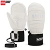 NANDN Ski Gloves Leather Winter Warm Wind Proof Snowboard Gloves 1