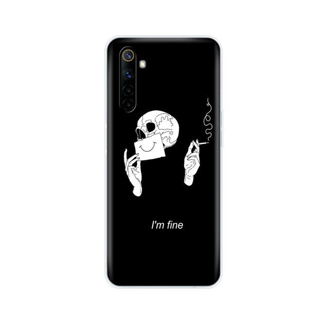 Realme 6 Case Realme 6 Pro Cases Realme 6s bag Silicon Soft TPU Back Phone Cover For OPPO Realme6 6Pro Realme6Pro Case Shell