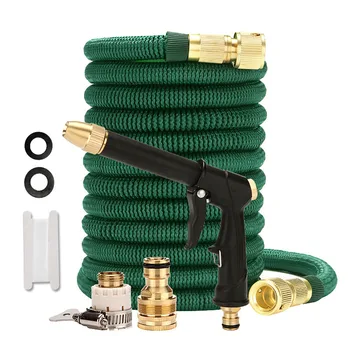 

25Ft-100Ft Garden Hose Expandable Magic-Flexible Water Hose Pipe With Spray Gun Adjustable Nozzle To Watering Car Wash Sprayer