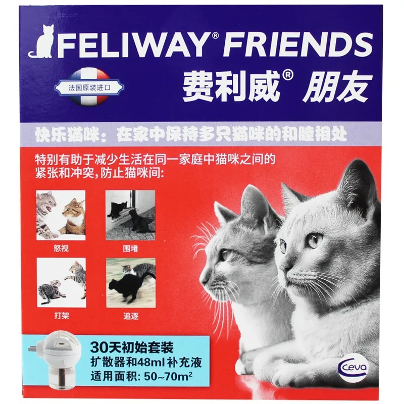 Feliway Friends 30-дневный стартовый набор-диффузор 48 мл/сменный | Дом и сад