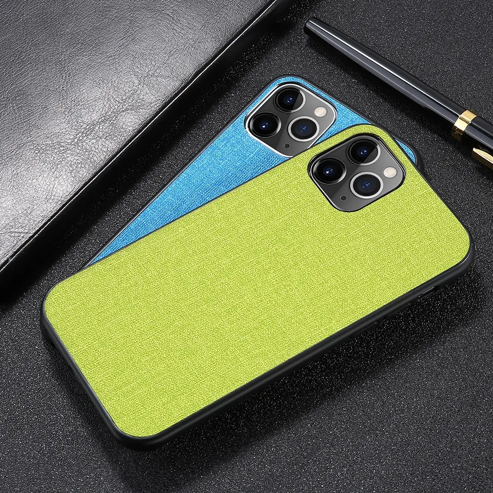 KISSCASE Phone Case For iPhone X XS MAX XR 11 11 Pro Matte Cloth Back Case 2